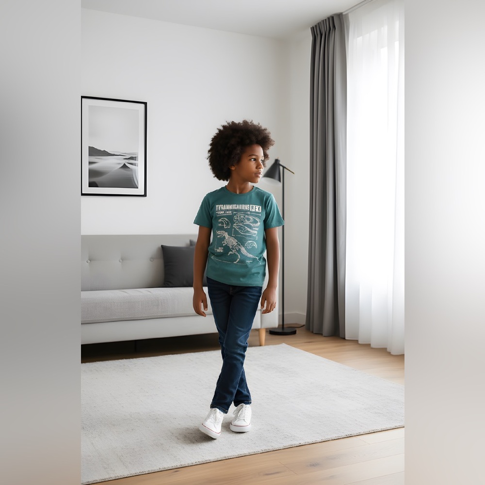 OSHKOSH ORIGINALS TYRANNOSAURUS REX T - SHIRT SIZES 10 - 12